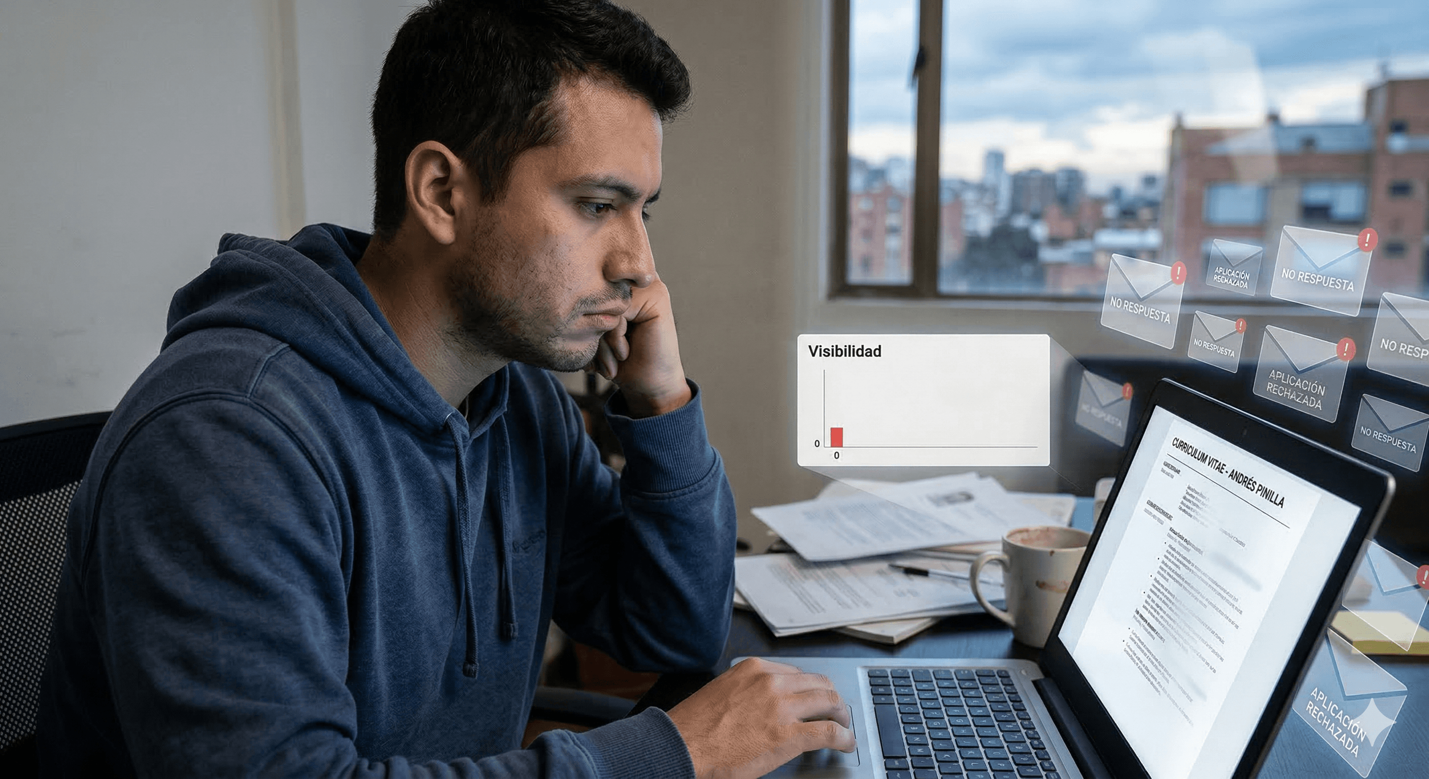 No es el mercado, es tu CV silencioso: 7 señales de que eres invisible para los reclutadores